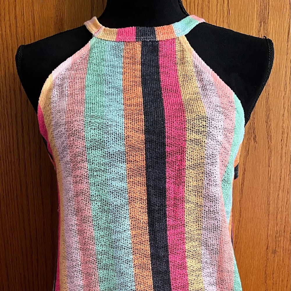Multicolor stretchy top—24” long